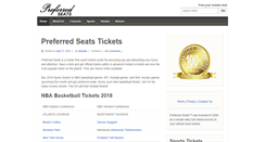Desktop Screenshot of preferred-seats.com